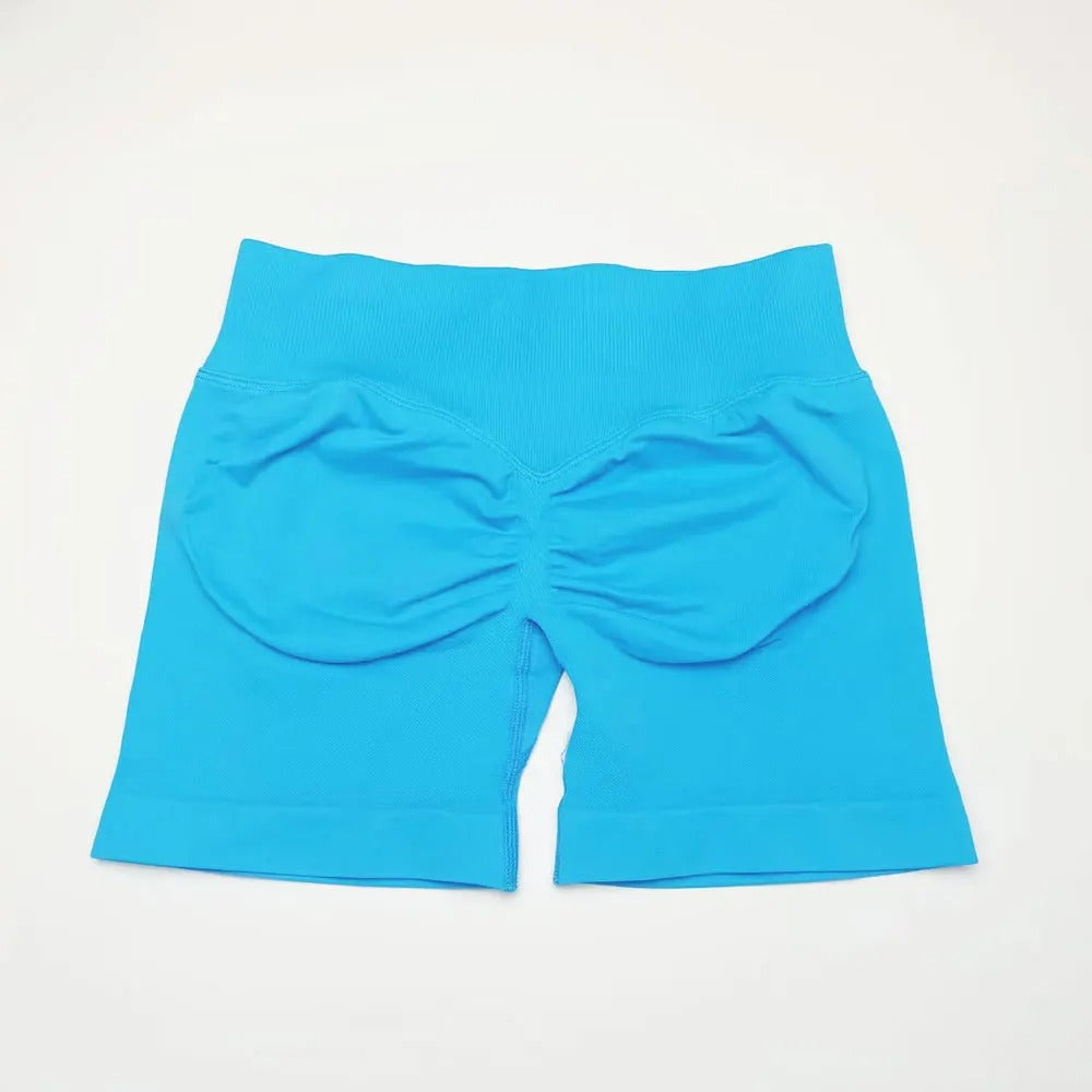 Luxe Moves Seamless Scrunch Biker Shorts – 4.5
