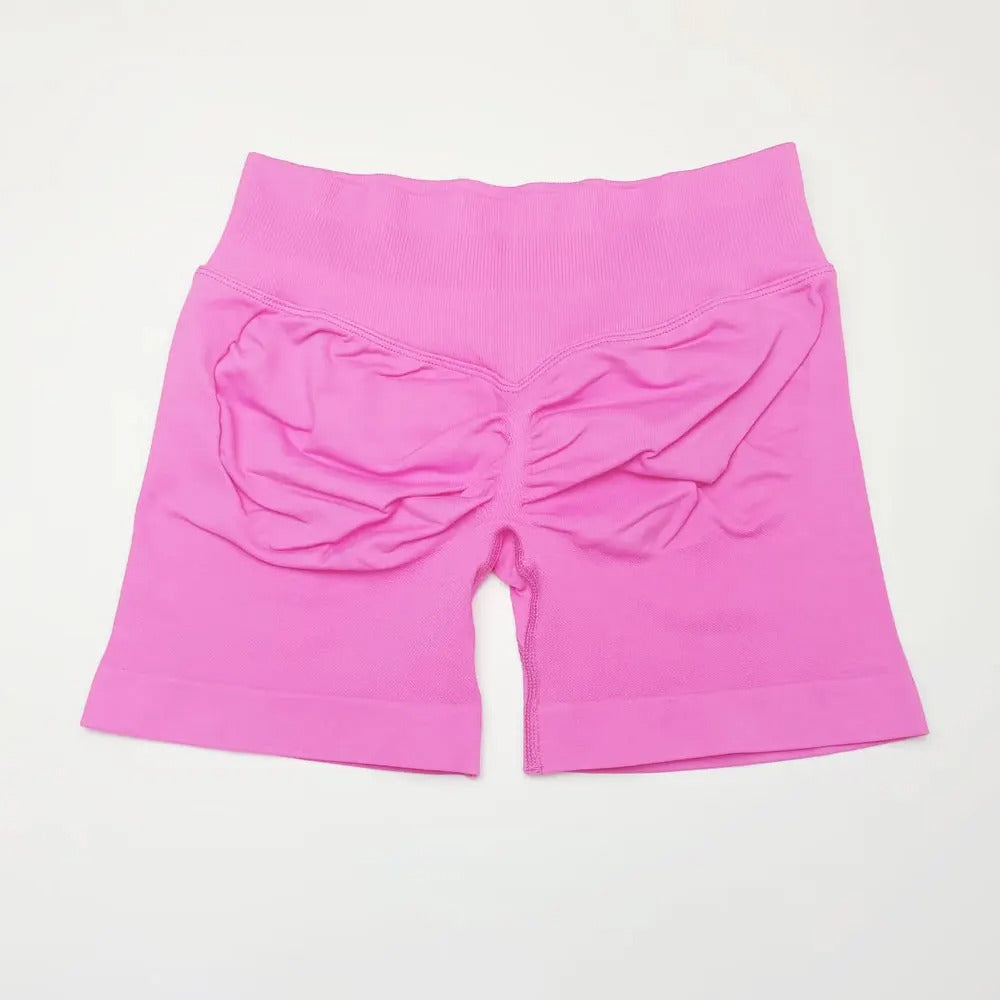 Luxe Moves Seamless Scrunch Biker Shorts – 4.5
