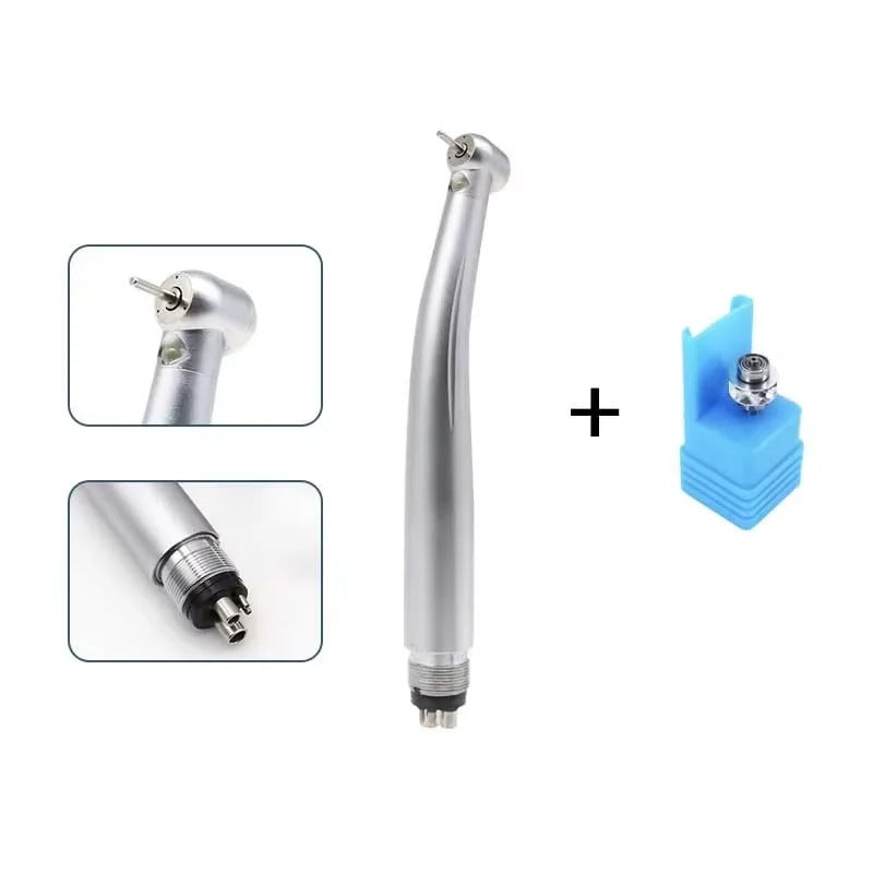 LED High-Speed Dental Handpiece – Push Button with 3-Way Water Spray