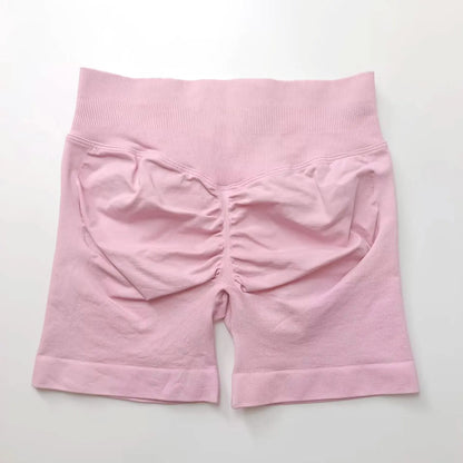Luxe Moves Seamless Scrunch Biker Shorts – 4.5