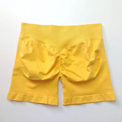 Luxe Moves Seamless Scrunch Biker Shorts – 4.5