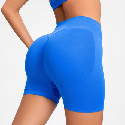Luxe Moves Seamless Scrunch Biker Shorts – 4.5